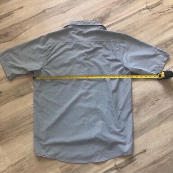 Mens Wrangler Short Sleeve Collared Top - Picture 5 of 7